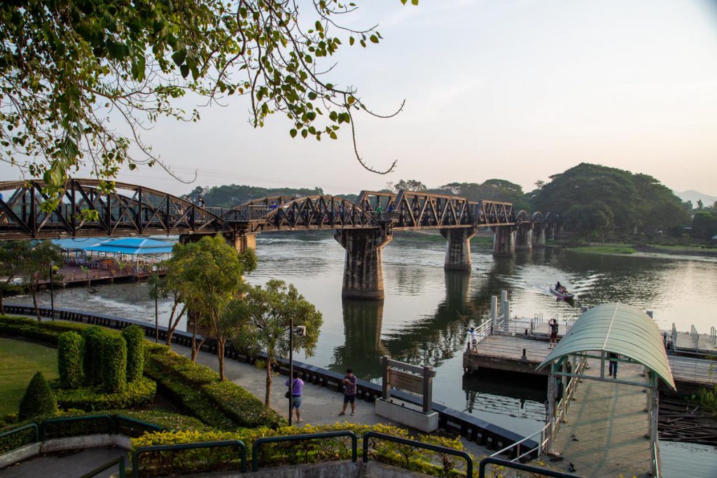 Thailand, Kenchanabury, Bridge on river Kwai High-Quality Images & Videos The MCA Collection