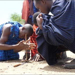 Tanzania, Traditional -Massai burning fire High-Quality Images & Videos The MCA Collection