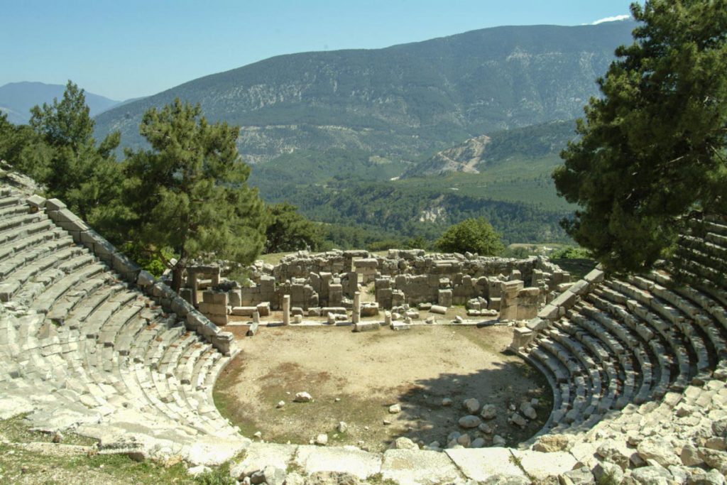 Turkey, Arycanda Roman theatre High-Quality Images & Videos The MCA Collection