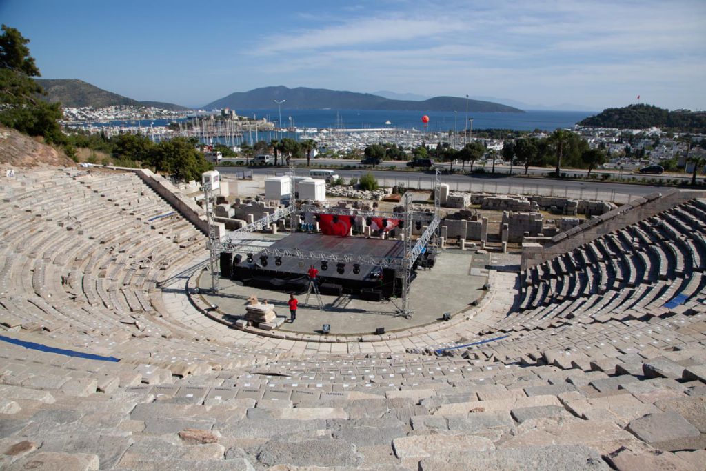 Turkey, Bodrum Greco-Roman Theatre High-Quality Images & Videos The MCA Collection