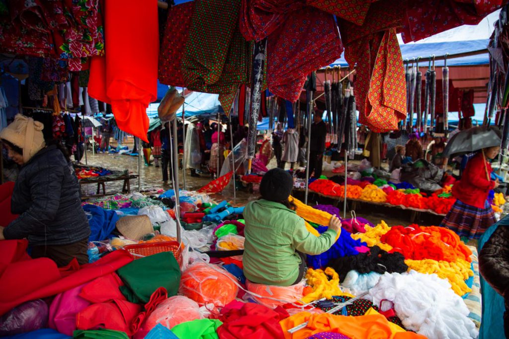 Vietnam, Sapa – cloths market High-Quality Images & Videos The MCA Collection