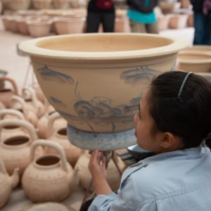 Vietnam, traditional work – Dinnerware decoration High-Quality Images & Videos The MCA Collection