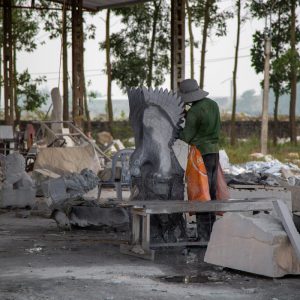 Vietnam, traditional work – sculpture High-Quality Images & Videos The MCA Collection