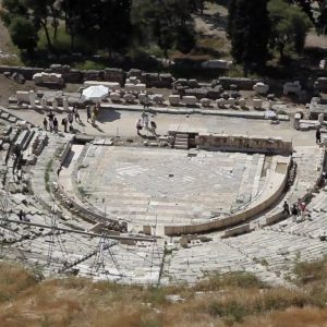 Greece, Athens, Greek theatre – Theatre of Dionysus (00:03:00) High-Quality Images & Videos The MCA Collection