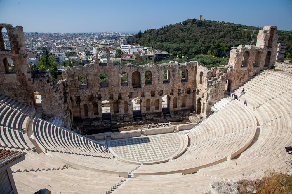 Greece, Athens – Odeon of Herodes Atticus (00:01:42) High-Quality Images & Videos The MCA Collection