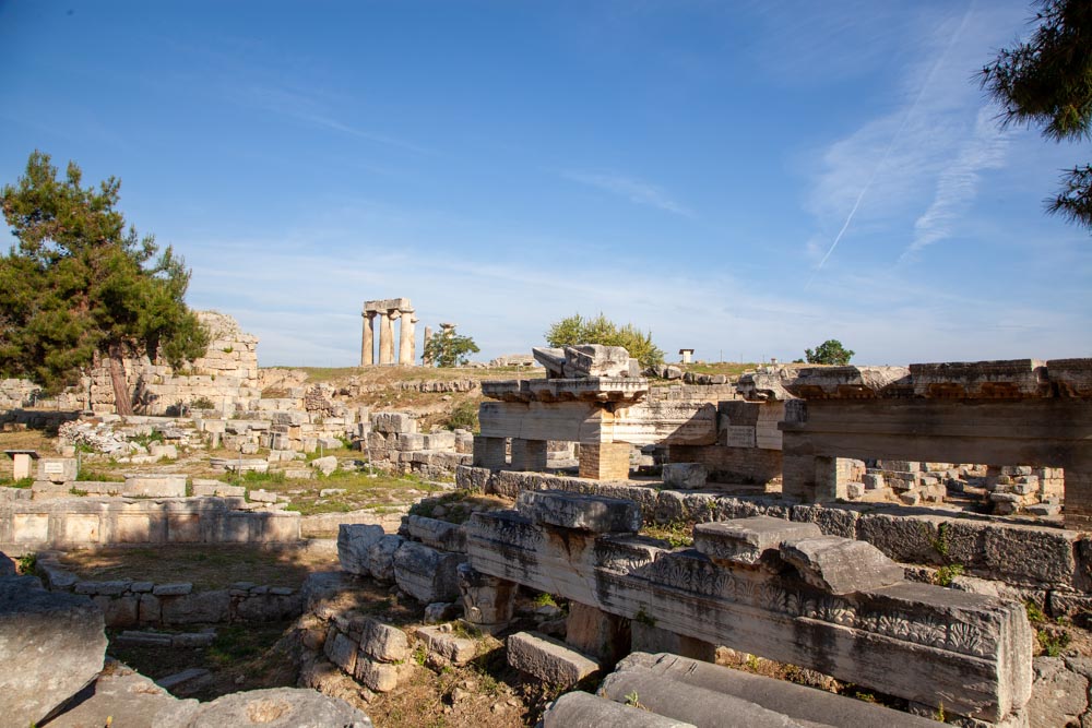 Greece, Corinth, Facade of the Captives High-Quality Images & Videos The MCA Collection