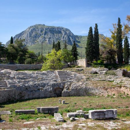 Greece, Corinth, Roman Odeon