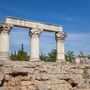 Greece, Corinth, Temple of Octavia High-Quality Images & Videos The MCA Collection
