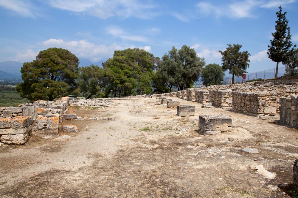 Greece, Crete, Hagia Triada -Agora – Minoan site High-Quality Images & Videos The MCA Collection