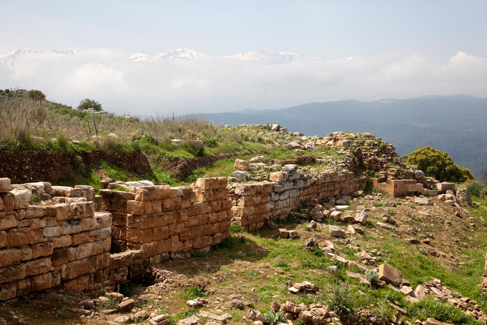 Greece, Crete, Aptera ancient site -Hellenistic walls High-Quality Images & Videos The MCA Collection