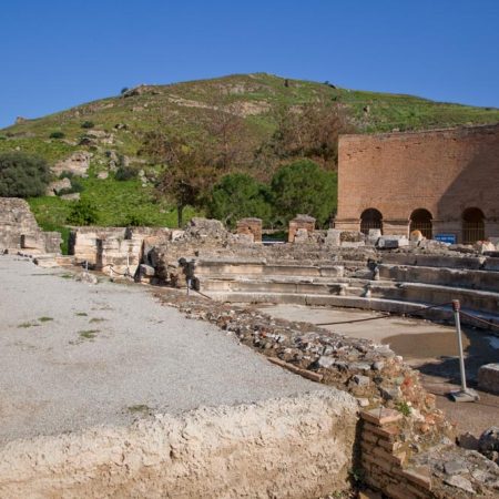 Greece, Crete, Gortyn – Roman Odeon Greece, Crete, Gortyn - Roman Odeon