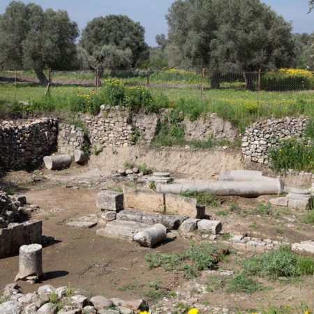 Greece, Crete, Gortyn – Roman fountains Greece, Crete, Gortyn - Roman fountains