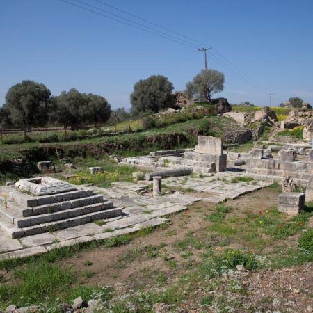 Greece, Crete, Gortyn – Temple of Apollo Pythios Greece, Crete, Gortyn - Temple of Apollo Pythios