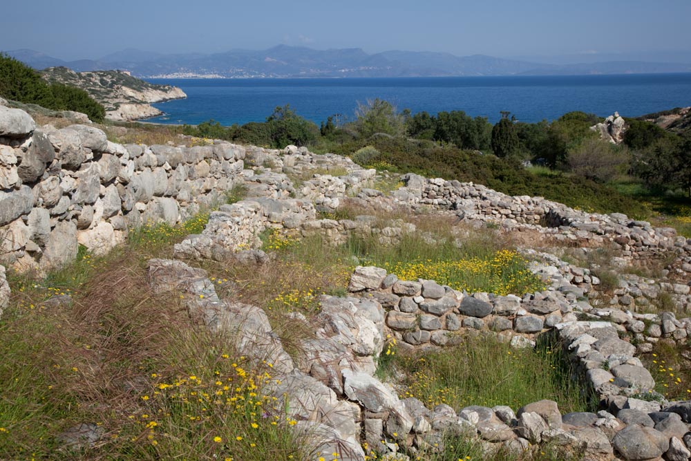 Greece, Crete, Gournia – Eastern quarter – Minoan buildings High-Quality Images & Videos The MCA Collection
