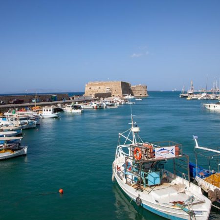 Greece, Crete Island view