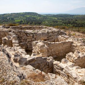 Greece, Crete, Kamilari, Minoan Tholos (Beehive) tomb (00:00:59) High-Quality Images & Videos The MCA Collection