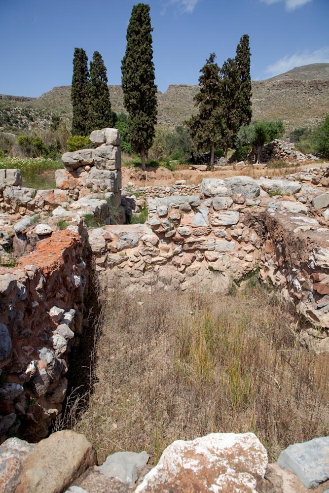 Greece, Crete, Kato Zakros – Minoan Palace – Archive room High-Quality Images & Videos The MCA Collection