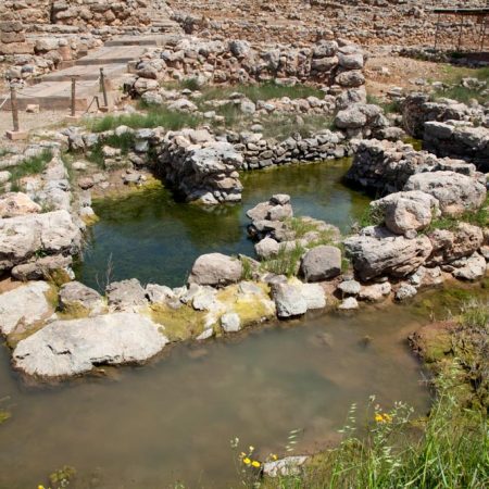 Greece, Crete, Kato Zakros - Minoan Palace - Minoan cistern