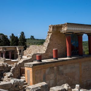 Greece, Crete, Knossos – Minoan North entrance High-Quality Images & Videos The MCA Collection