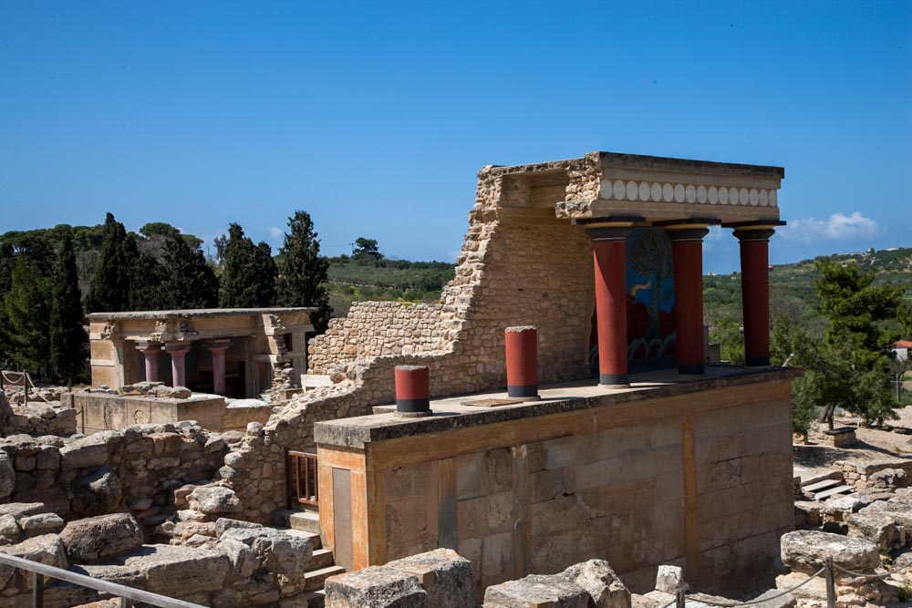 Greece, Crete, Knossos – Minoan North entrance High-Quality Images & Videos The MCA Collection
