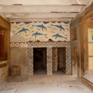 Greece, Crete, Knossos – Minoan Queen’s Megaron (00:03:09) High-Quality Images & Videos The MCA Collection
