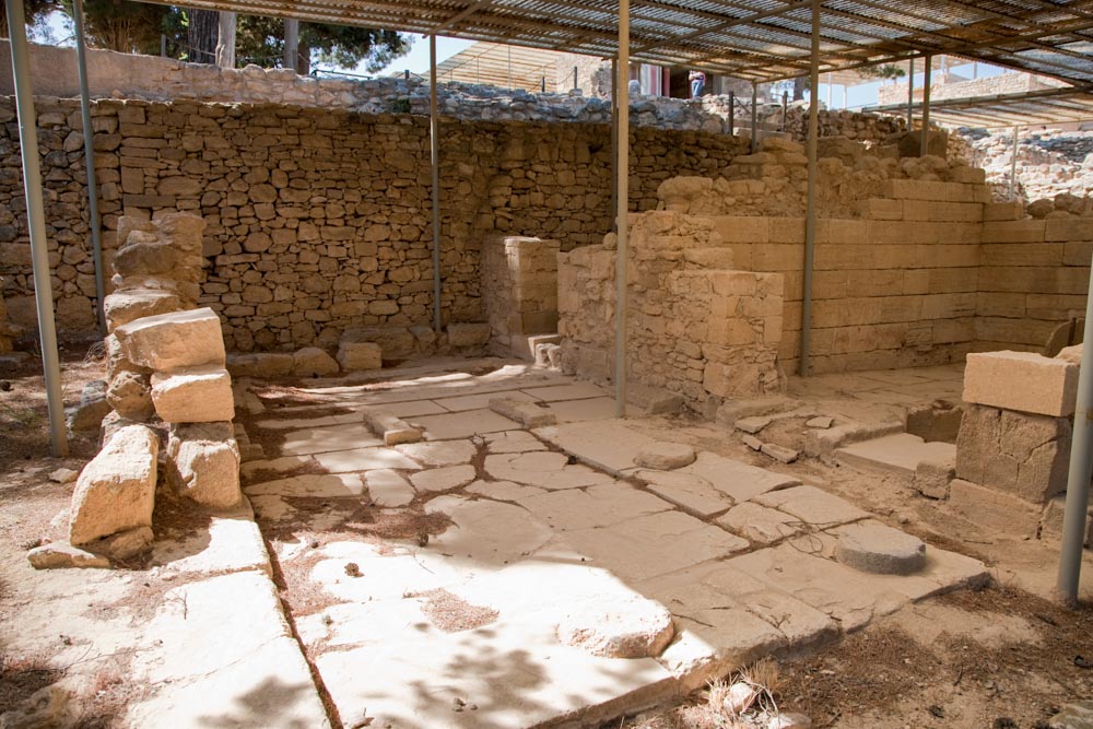 Greece, Crete, Knossos – Minoan house (south east) High-Quality Images & Videos The MCA Collection
