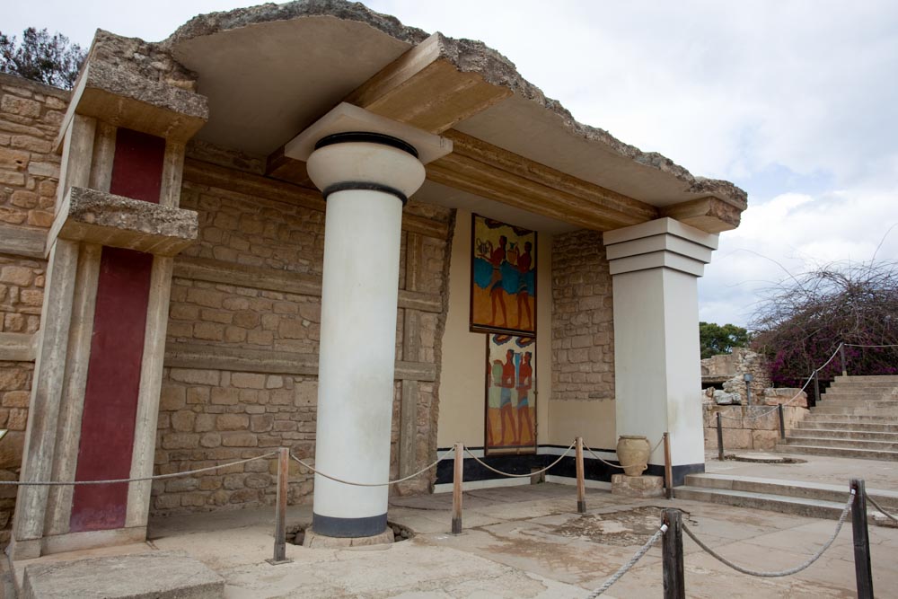 Greece, Crete, Knossos – Minoan propylon High-Quality Images & Videos The MCA Collection