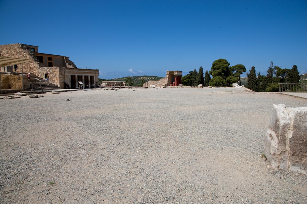 Greece, Crete, Knossos – central court High-Quality Images & Videos The MCA Collection