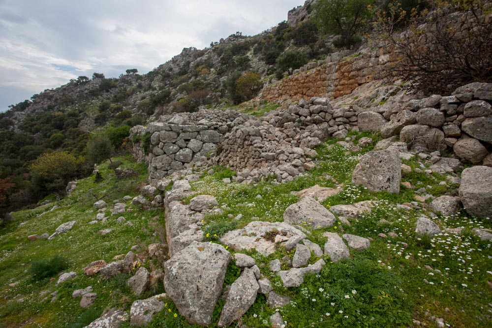 Greece, Crete, Lato Greek city – walls High-Quality Images & Videos The MCA Collection