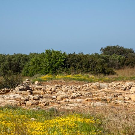 Greece, Crete, Makrygialos Minoan site