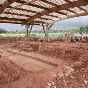 Greece, Crete, Malia Minoan palace – east magazines (storerooms) High-Quality Images & Videos The MCA Collection