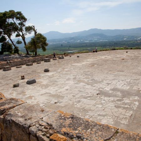 Greece, Crete, Phaistos Minoan palace - Central court
