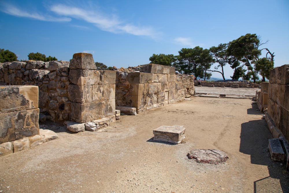 Greece, Crete, Phaistos Minoan palace – Corridor to the central court High-Quality Images & Videos The MCA Collection