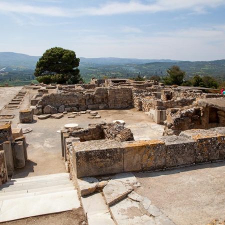 Greece, Crete, Phaistos Minoan palace - administrative office
