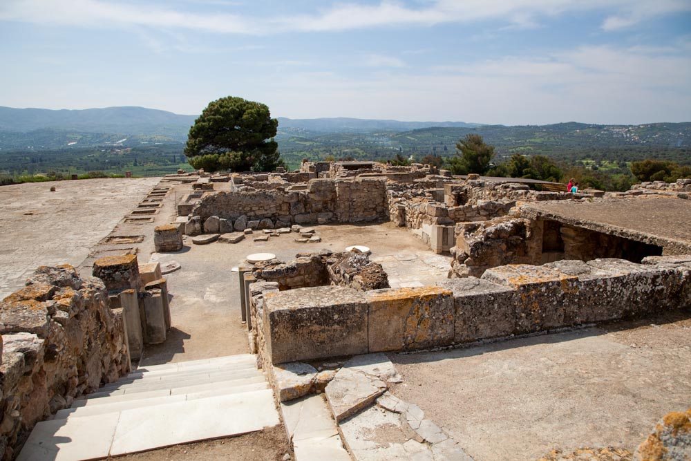 Greece, Crete, Phaistos Minoan palace – administrative office High-Quality Images & Videos The MCA Collection
