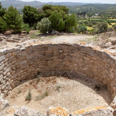 Greece, Crete, Phaistos Minoan palace - silos