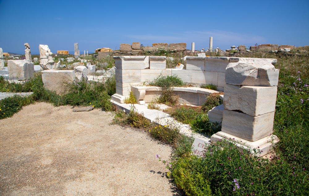 Greece, Delos Island, Exedra High-Quality Images & Videos The MCA Collection