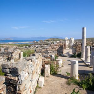 Greece, Delos Island, House of Cleopatra High-Quality Images & Videos The MCA Collection