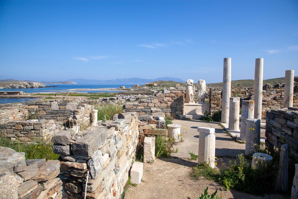 Greece, Delos Island, House of Cleopatra High-Quality Images & Videos The MCA Collection