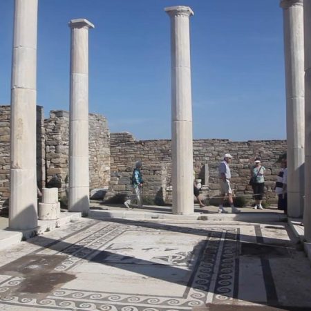 Greece, Delos Island, House of Dionysus