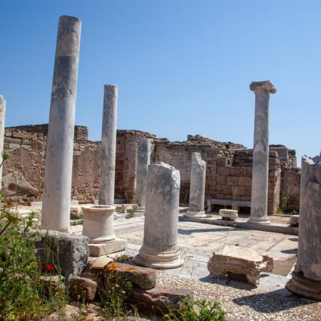 Greece, Delos Island, House of the Lake