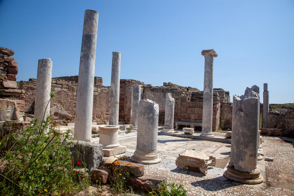 Greece, Delos Island, House of the Lake High-Quality Images & Videos The MCA Collection