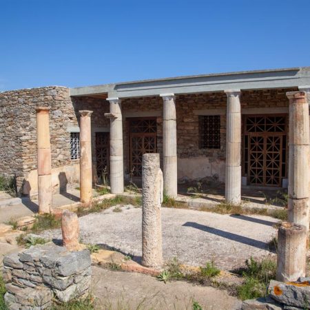 Greece, Delos Island, House of the Masks
