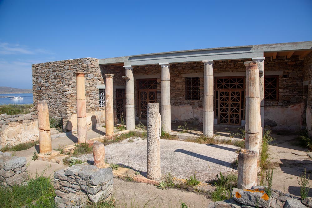 Greece, Delos Island, House of the Masks High-Quality Images & Videos The MCA Collection