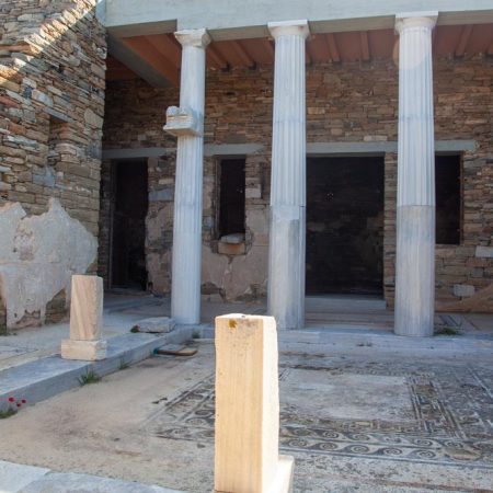 Greece, Delos Island, House of the Trident