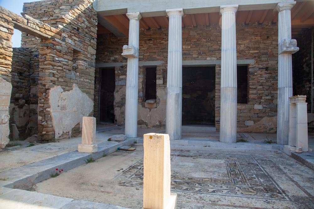 Greece, Delos Island, House of the Trident High-Quality Images & Videos The MCA Collection