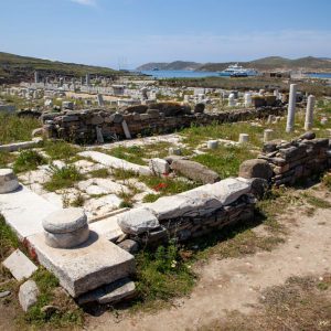 Greece, Delos Island, Oikos (House) of the Naxians High-Quality Images & Videos The MCA Collection