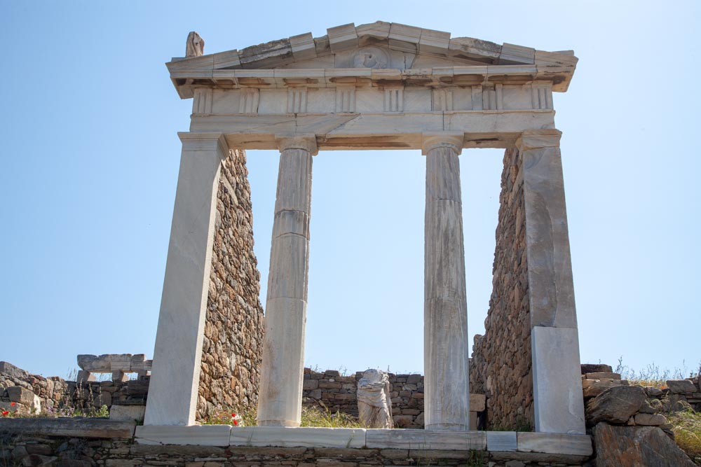 Greece, Delos Island, Temple of Isis High-Quality Images & Videos The MCA Collection