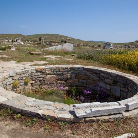 Greece, Delos Island, Well