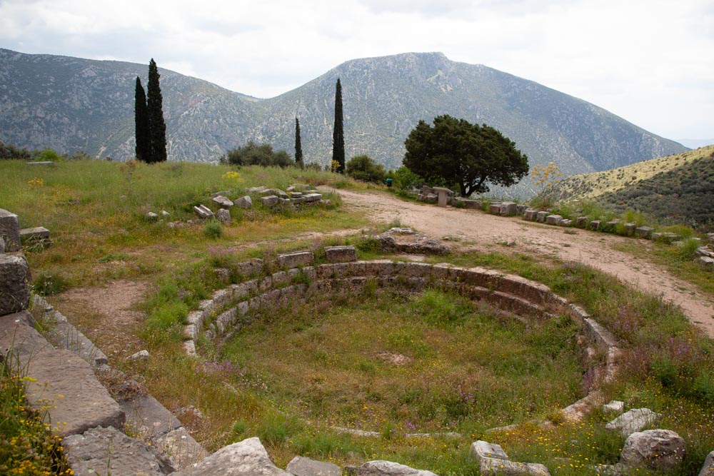 Greece, Delphi, Cistern in the gymnasium High-Quality Images & Videos The MCA Collection